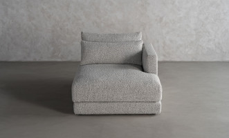 Narvik Soft Feather Canape Lounge Sofa Right Arm (g208 col.7a)