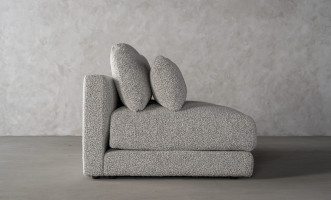 Narvik Soft Feather 2-Seater Armless Section Sofa (g208 col.7a)