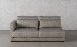 Narvik Soft Feather 2-Seater Section Sofa Left Arm (cosmic d 21543-18)
