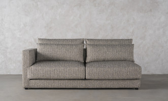 Narvik Soft Feather 2-Seater Section Sofa Left Arm (cosmic d 21543-18)