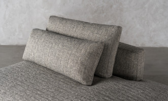 Narvik Soft Feather Ottoman Section Sofa Right Arm (cosmic d 21543-18)