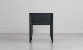 City Small Bedside Table (Color: Oak dark (veneer))