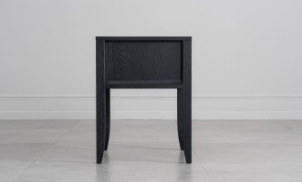 City Small Bedside Table (Color: Oak dark (veneer))