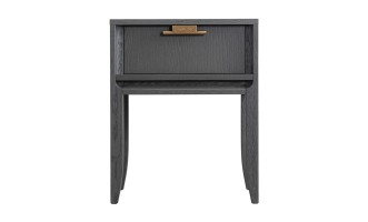 City Small Bedside Table (Color: Oak gray (veneer))