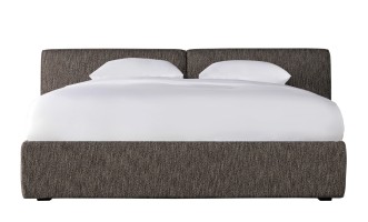 Double Bed 200x200 cm (Fabric: Stalemate col.Castle (Cat. 3))