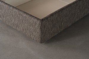 Double Bed 200x200 cm (Fabric: Stalemate col.Castle (Cat. 3))