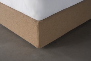 Double Bed 200x200 cm (Fabric: EASY BOUCLE col.11 CLAY (Cat. 3))