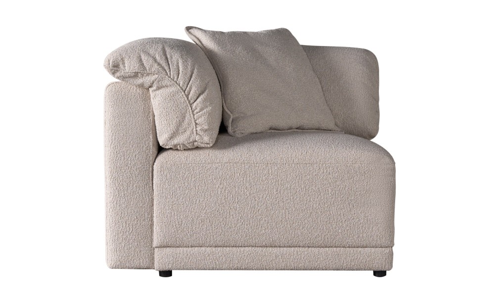 Nuvola Corner Sofa Section (Fabric: FIORD PLAIN col.102 (Cat. 3))