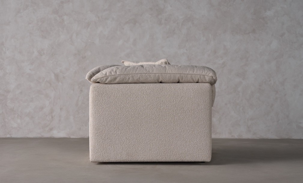 Nuvola Corner Sofa Section (Fabric: FIORD PLAIN col.102 (Cat. 3))