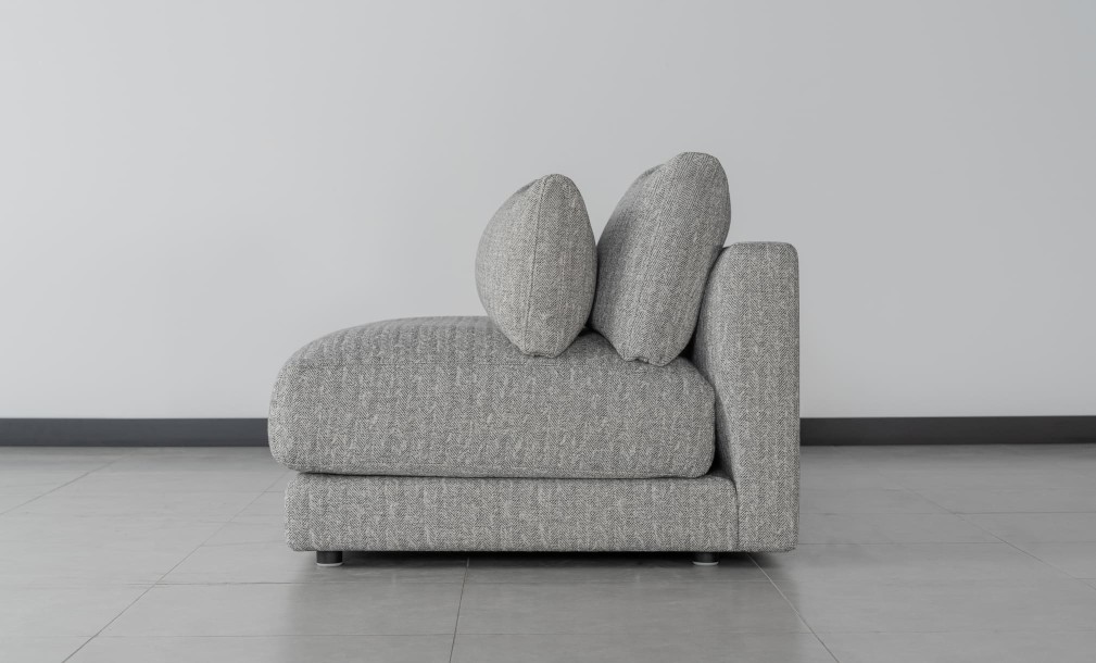 Narvik Mix Ottoman Section Sofa Left Arm (Fabric: Corso D col.18)
