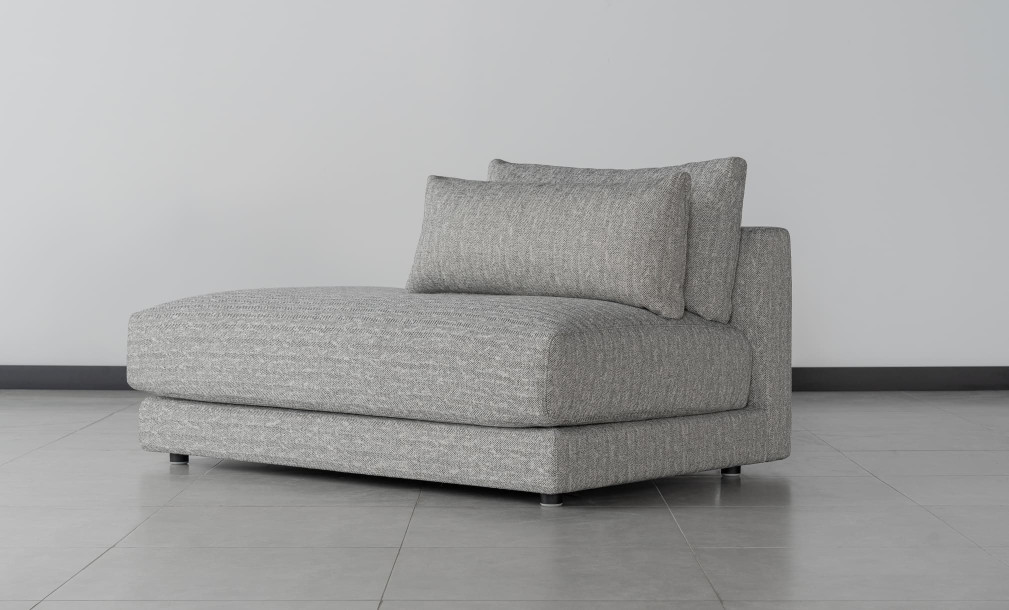 Narvik Mix Ottoman Section Sofa Left Arm