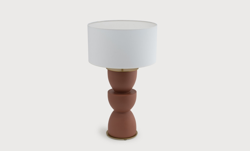 Metric Table Lamp Ceramic