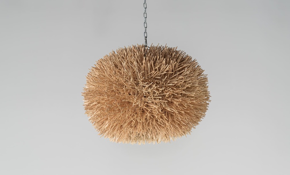 Rattan Lamp Shade Rambutan Small