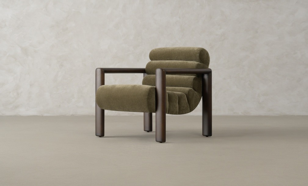 Jerome Accent Chair (fabric Moss-008 Olive)