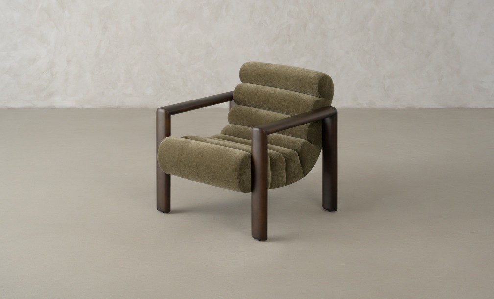 Jerome Accent Chair (fabric Moss-008 Olive)