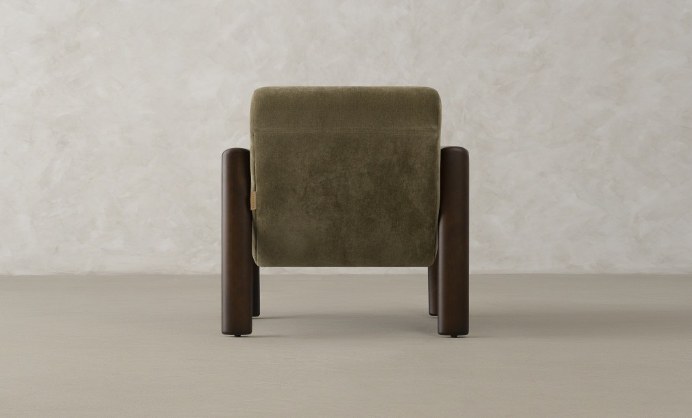 Jerome Accent Chair (fabric Moss-008 Olive)
