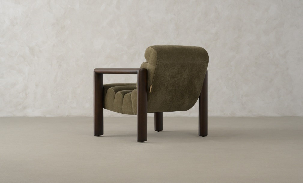 Jerome Accent Chair (fabric Moss-008 Olive)