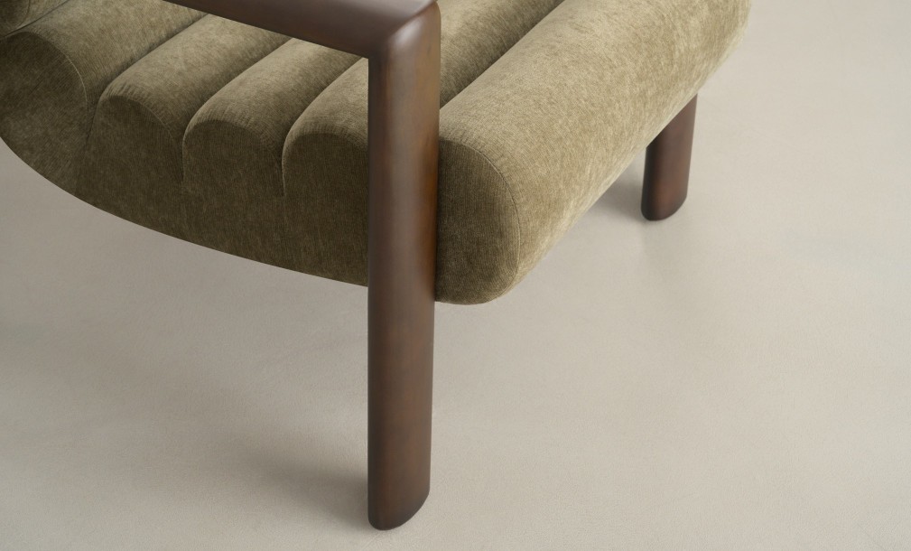 Jerome Accent Chair (fabric Moss-008 Olive)