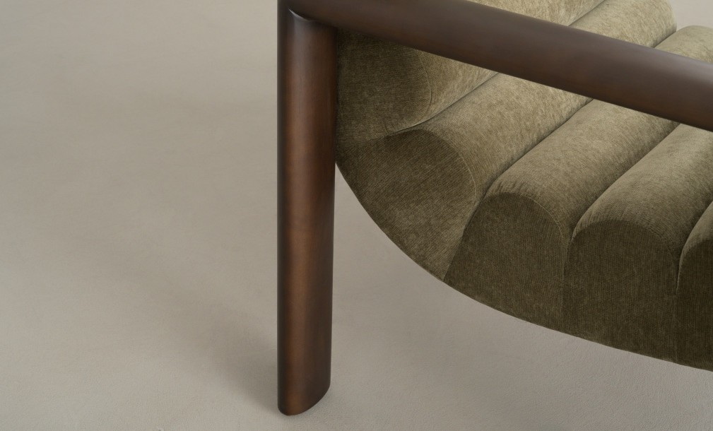 Jerome Accent Chair (fabric Moss-008 Olive)