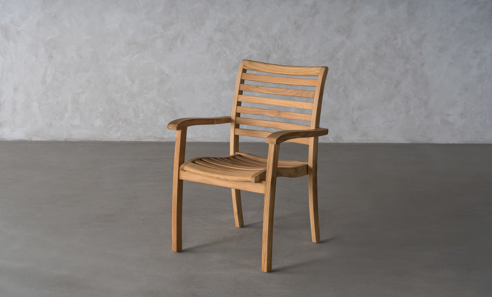 Corfu Teak Dining Armchair