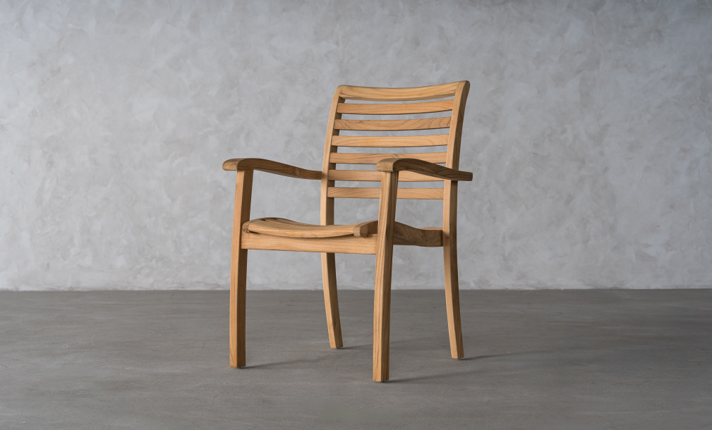 Corfu Teak Dining Armchair