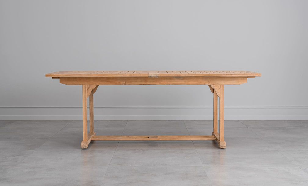 Corfu Extension Teak Table