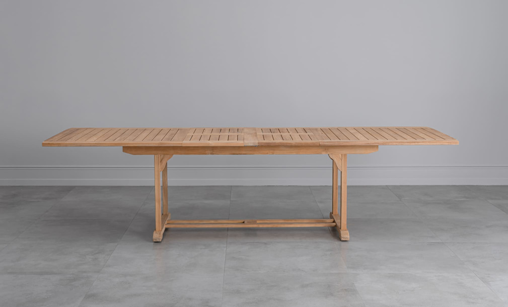 Corfu Extension Teak Table