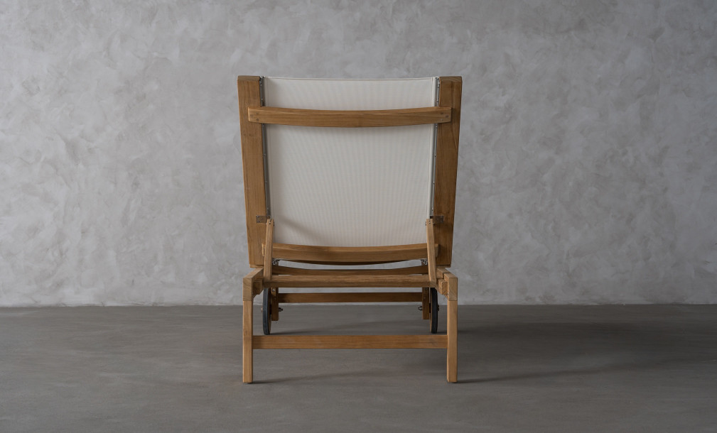 Riviera Teak Sunlounger