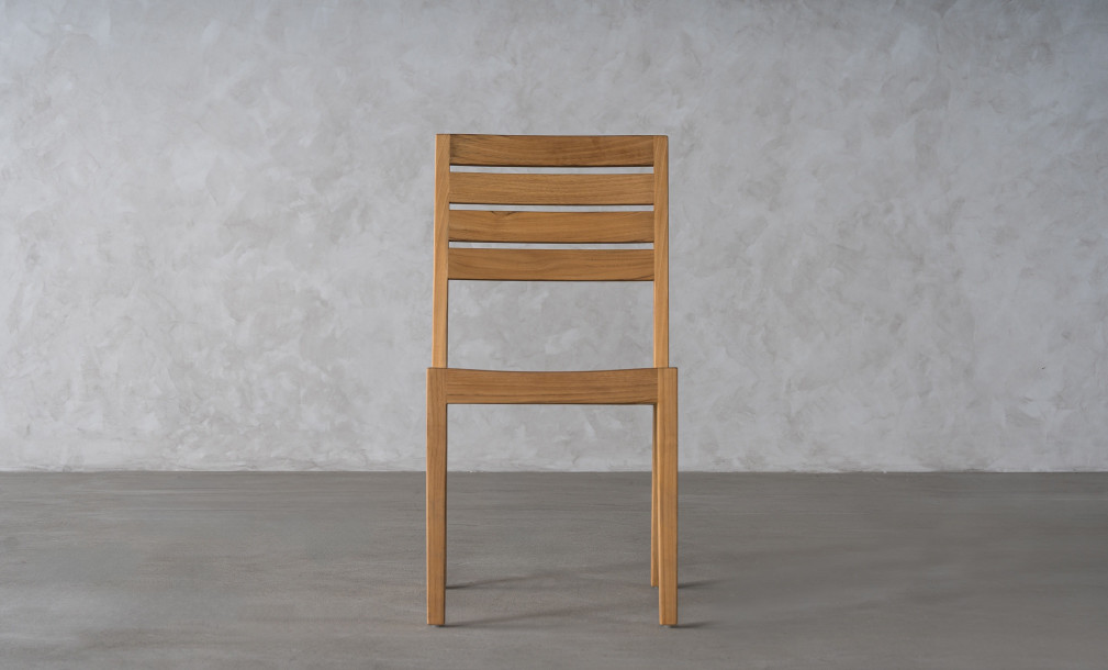 Capri Stacking Teak Chair 