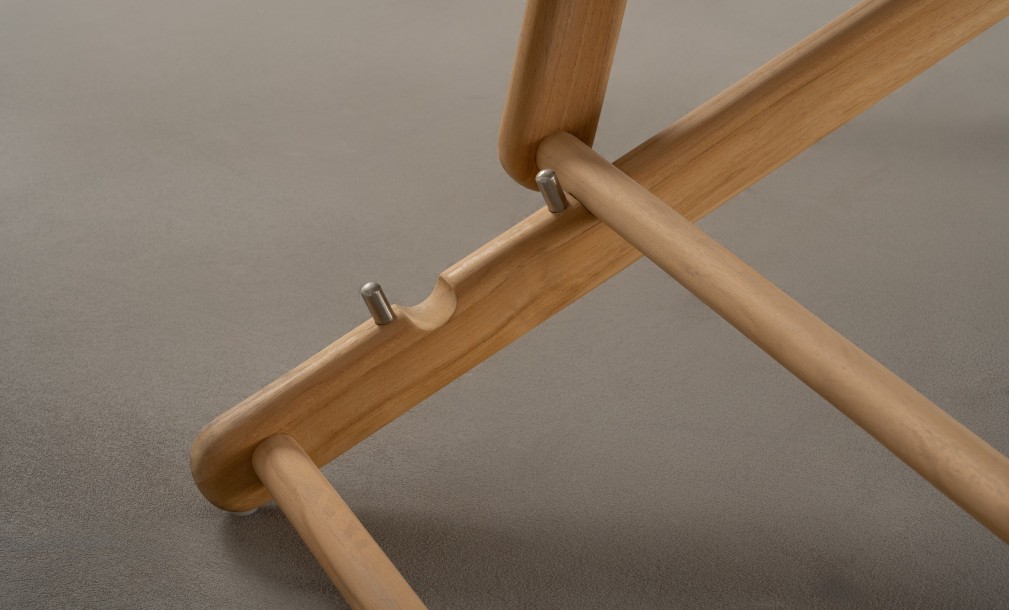 Riviera Outdoor Teak Deckchair