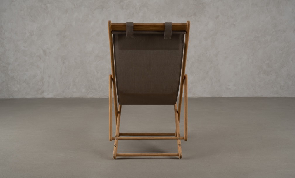 Riviera Outdoor Teak Deckchair