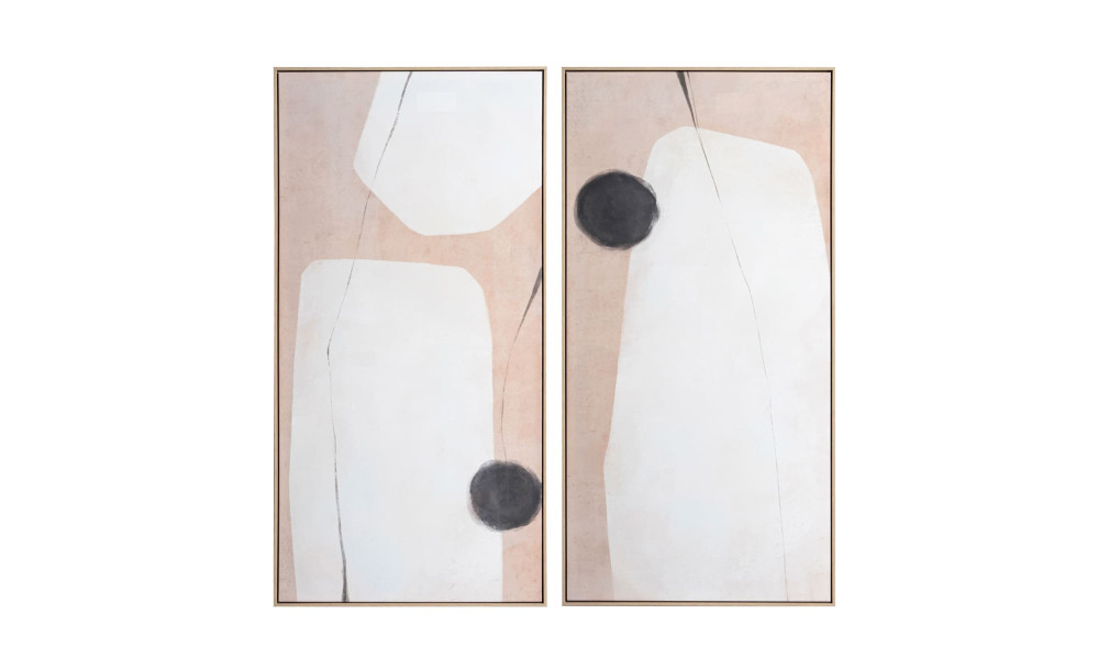 Composition Nude Wall art, set of 2 pcs
