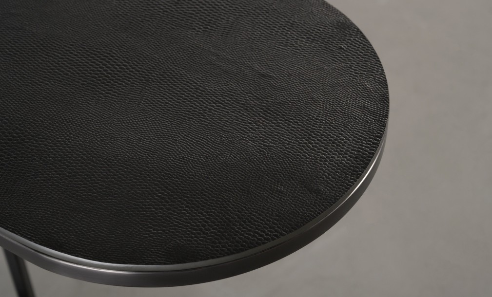 Blake Side Table Graphite Finish
