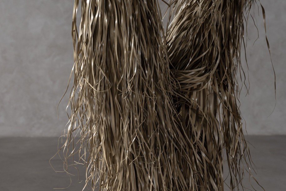 Artificial Scarecrow Tree 2 heads H211 cm