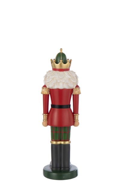 Christmas Nutcracker On Base Large (12x11x38cm)