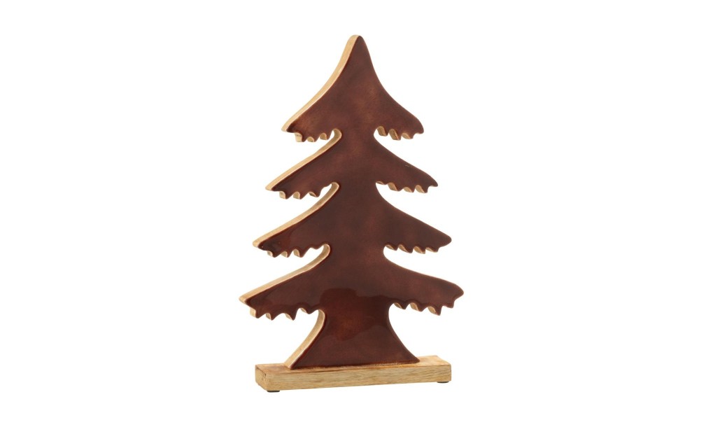 Pine Tree On Base Natural/Brown L