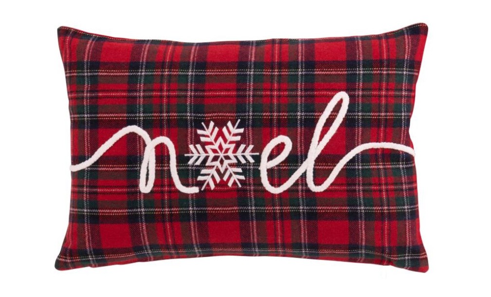 Noel Cushion Red/White (45x30x15cm)
