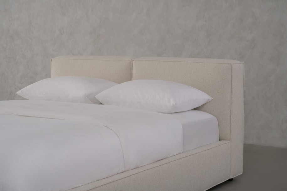 Navarra Bed 203x181 cm (fabric EGG3A)