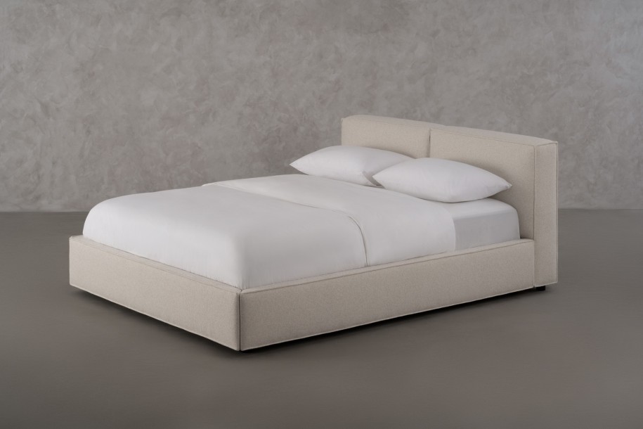Navarra Bed 203x181 cm (fabric EGG3A)