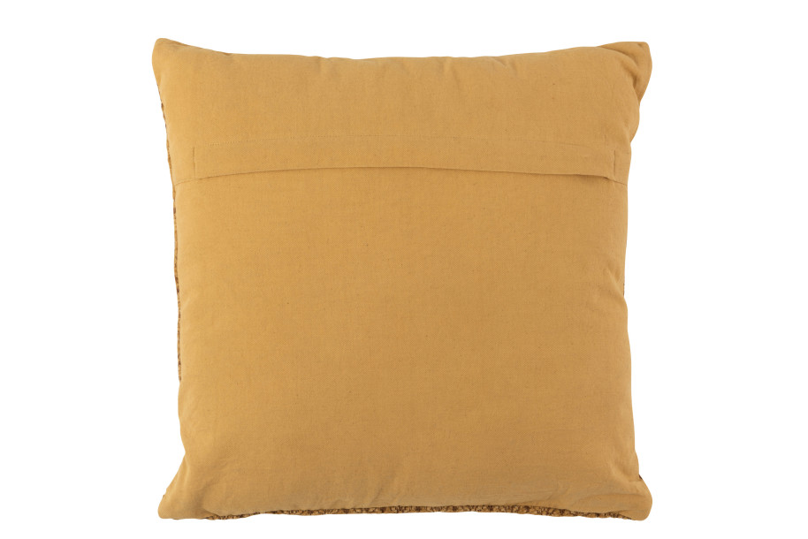 Etnic Cushion Cotton Ochre
