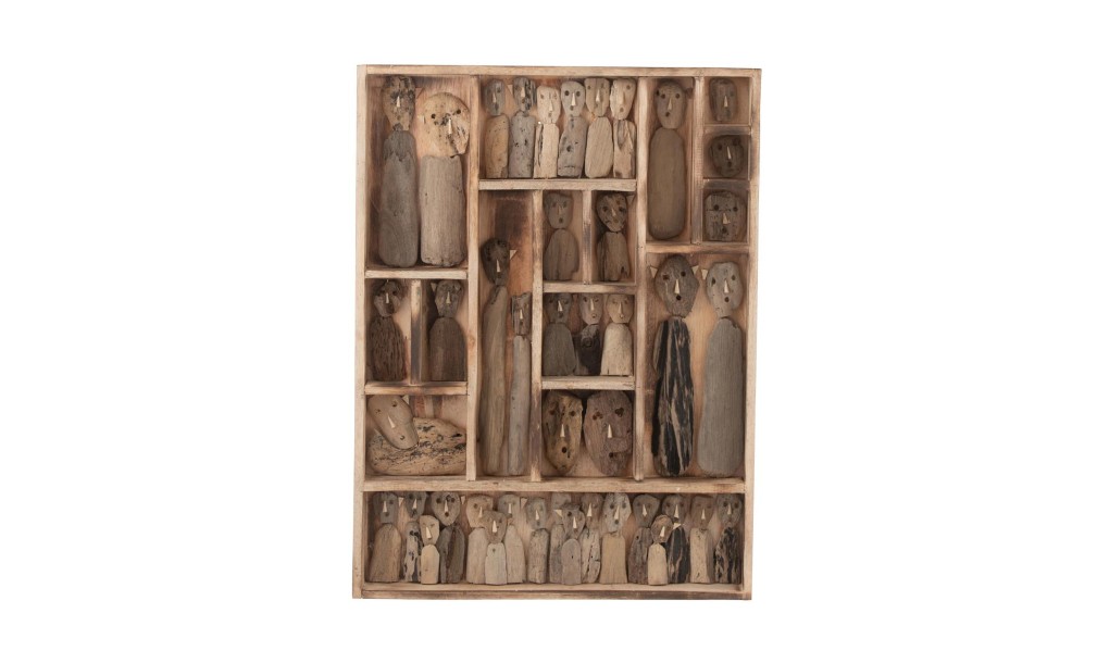 Family Masks Compartments Wall Decoration M