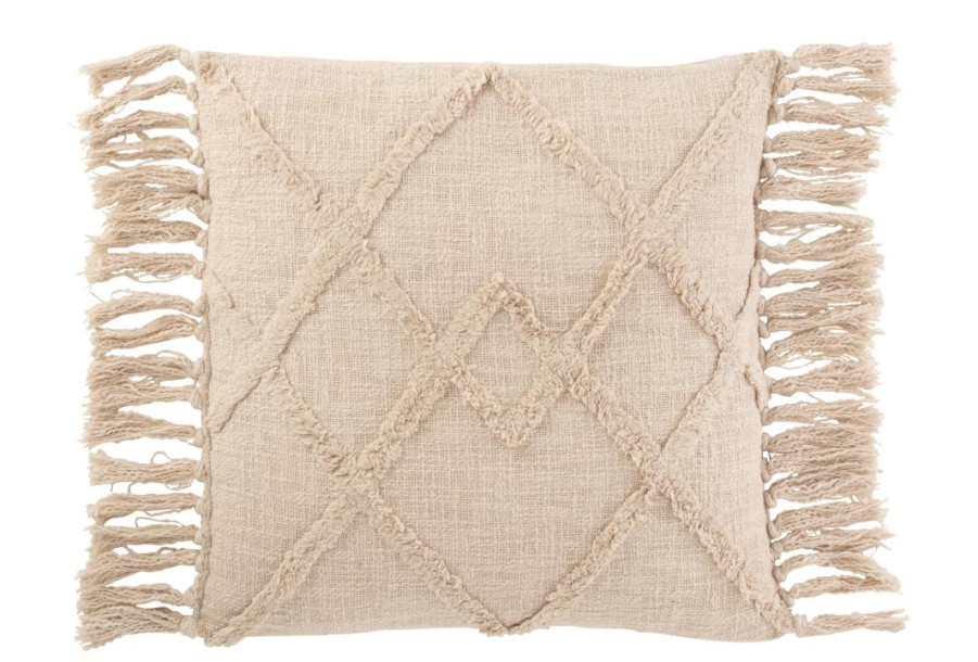 Cushion Rhombus Beige