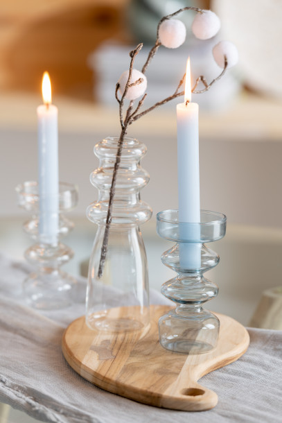Luna Vase Blue L