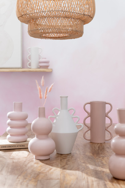 Alpha Vase Dolomite Pink