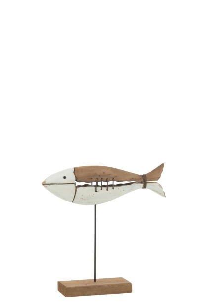 Fish Stand Stitches Wood Mix S