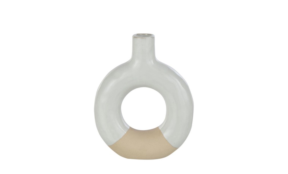 Porcelain Circle Vase S