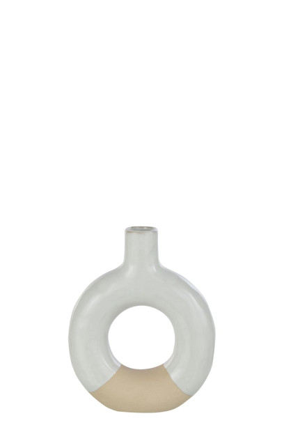 Porcelain Circle Vase S