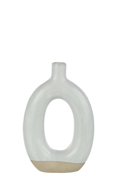 Porcelain Circle Vase L
