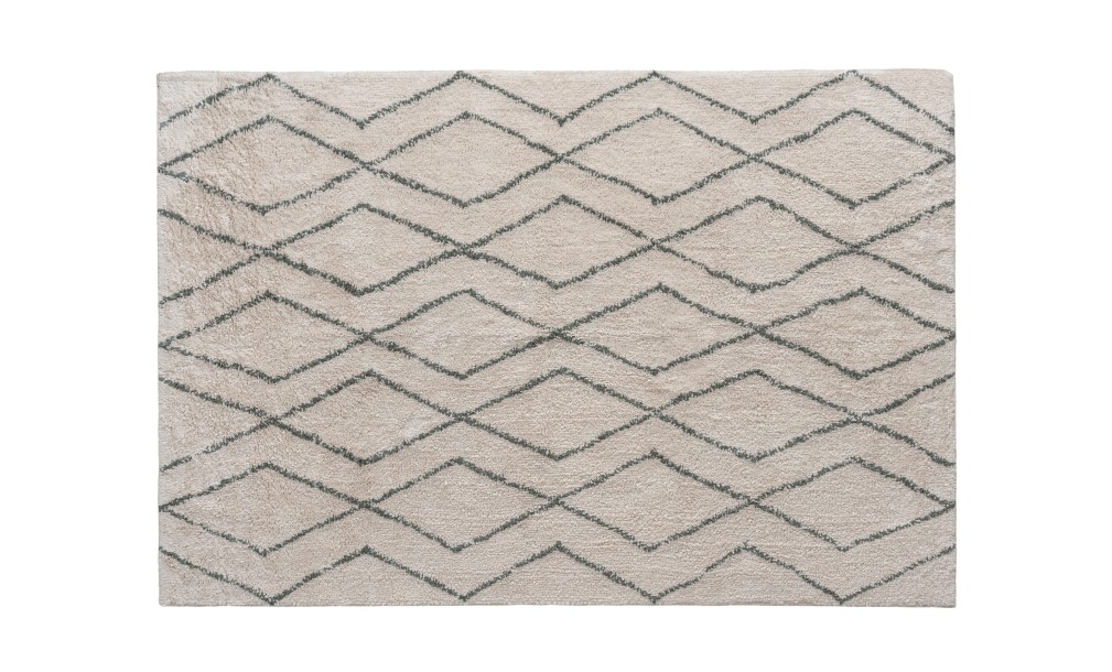 Vasu Rug 200x300 cm (green pattern)