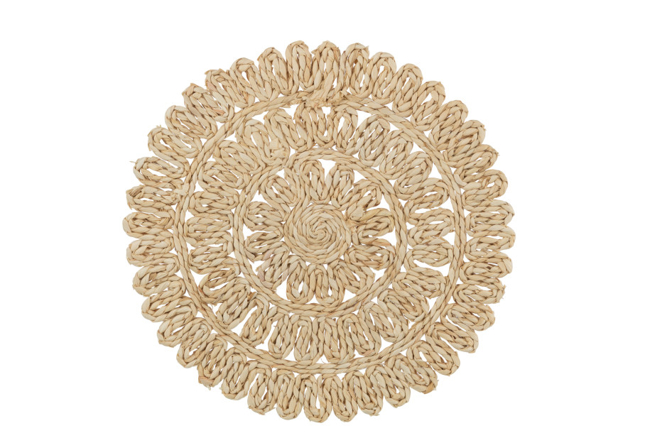 Flower Circles Natural Placemat